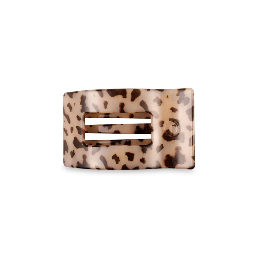 Teleties Flat Rectangle Hair Clips - Small Womens Hair Accessory Teleties Blonde Tortoise 