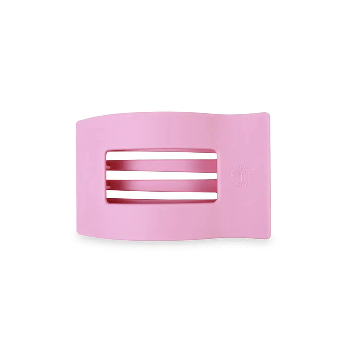 Teleties Flat Rectangle Hair Clips - Small Womens Hair Accessory Teleties Merry Pinkmas 