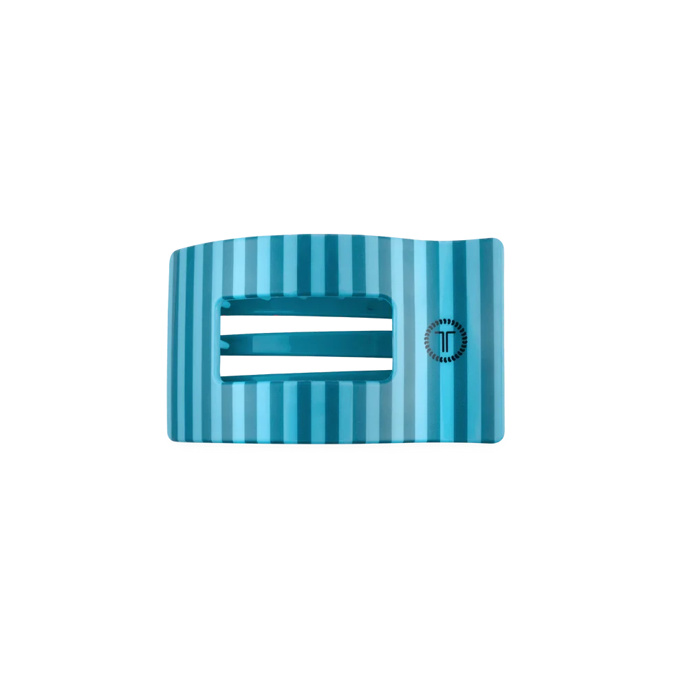 Teleties Flat Rectangle Hair Clips - Small Womens Hair Accessory Teleties Splash Zone 