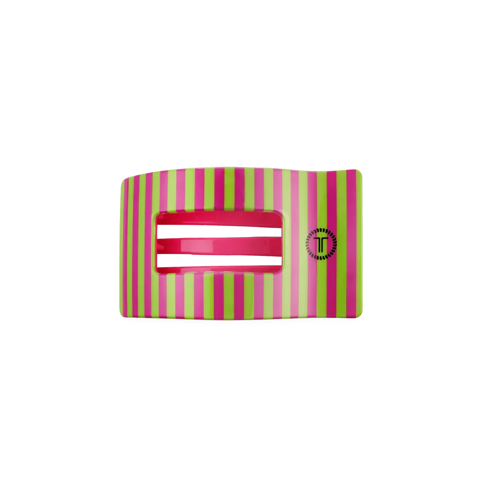 Teleties Flat Rectangle Hair Clips - Small Womens Hair Accessory Teleties Summer Crush 