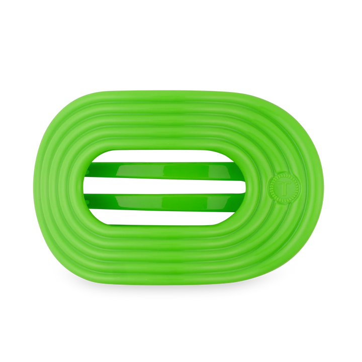 Teleties Flat Round Hair Clips - Large Womens Hair Accessory Teleties Glow For It 