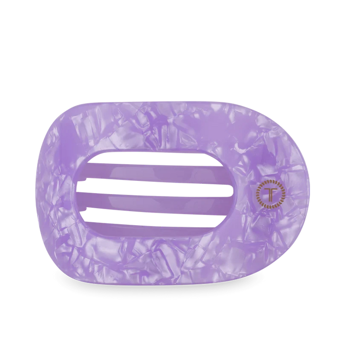 Teleties Flat Round Hair Clips - Large Womens Hair Accessory Teleties Lavender Mist 