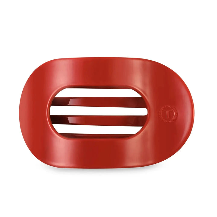 Teleties Flat Round Hair Clips - Large Womens Hair Accessory Teleties Merry Pinkmas 