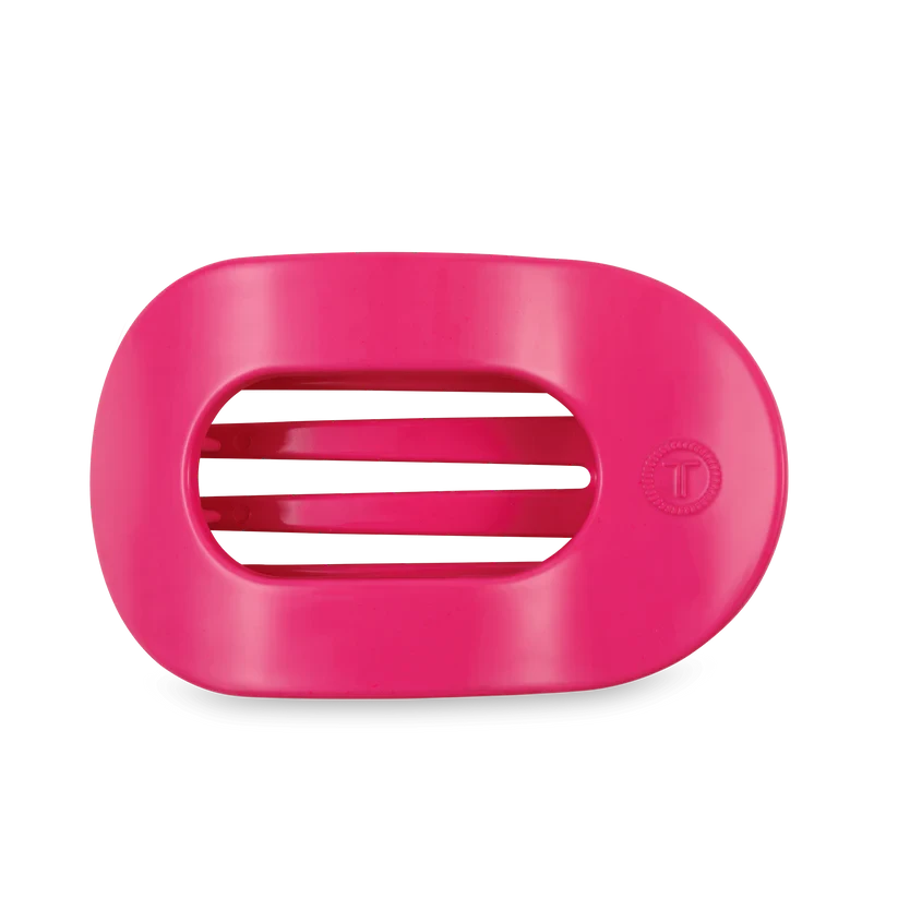 Teleties Flat Round Hair Clips - Large Womens Hair Accessory Teleties Tropical Punch 