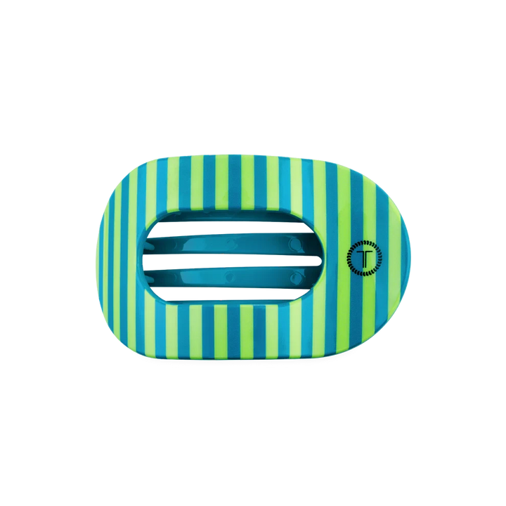 Teleties Flat Round Hair Clips - Medium Womens Hair Accessory Teleties Cabana Cutie 