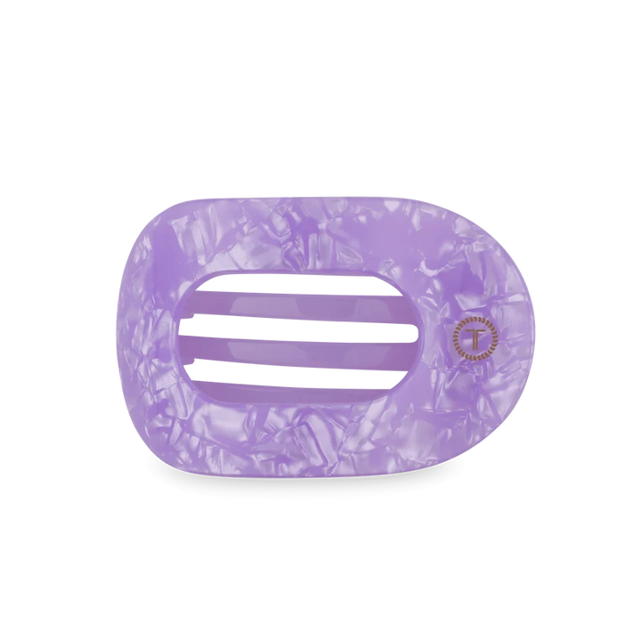 Teleties Flat Round Hair Clips - Medium Womens Hair Accessory Teleties Lavender Mist 