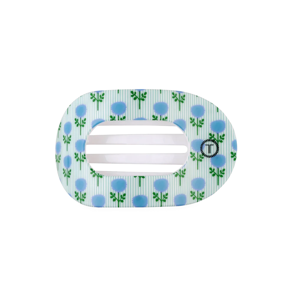 Teleties Flat Round Hair Clips - Medium Womens Hair Accessory Teleties Marigold 