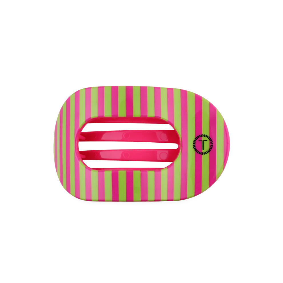 Teleties Flat Round Hair Clips - Medium Womens Hair Accessory Teleties Summer Crush 