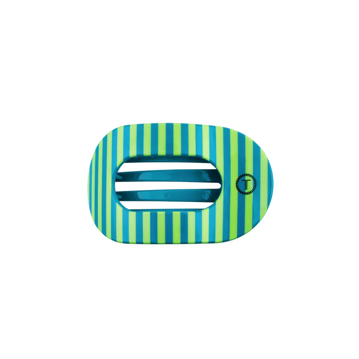 Teleties Flat Round Hair Clips - Small Womens Hair Accessory Teleties Cabana Cutie 