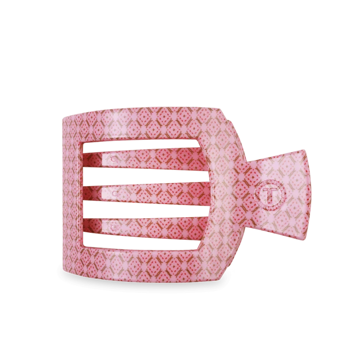 Teleties Flat Square Hair Clips - Large Womens Hair Accessory Teleties Berry Cozy 