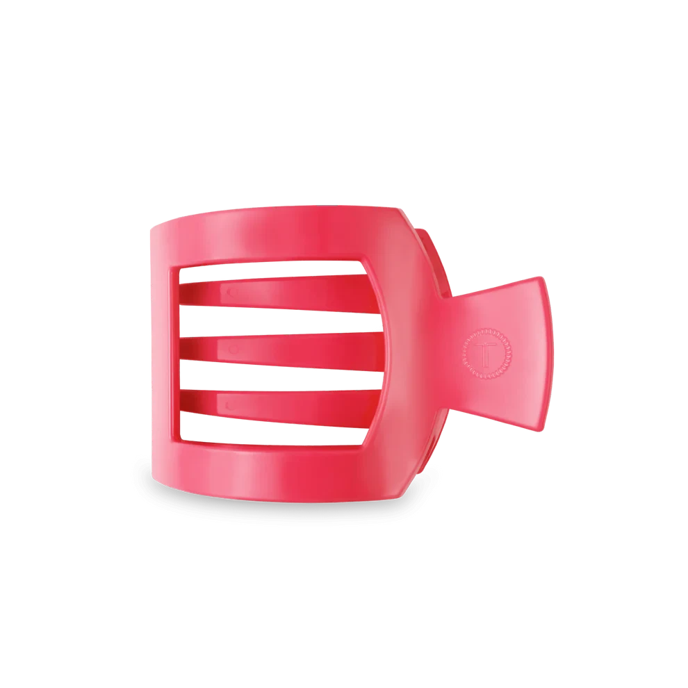 Teleties Flat Square Hair Clips - Small Womens Hair Accessory Teleties Bikini Boardroom 