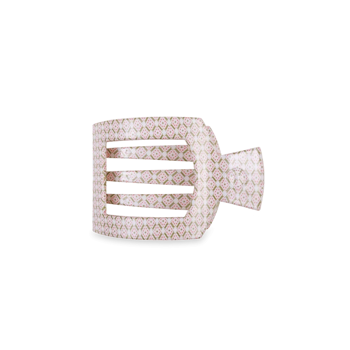 Teleties Flat Square Hair Clips - Small Womens Hair Accessory Teleties Pine and Pearl 