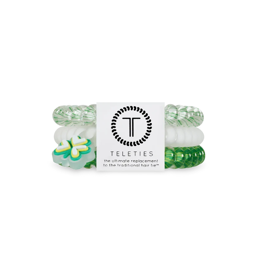 Teleties Hair Ties - Clover Craze Womens Hair Accessory Teleties 