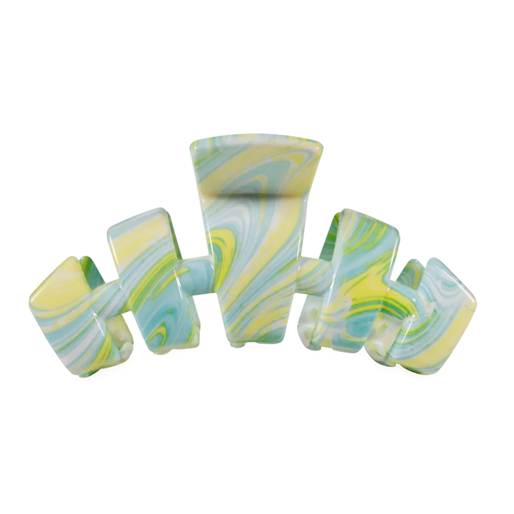 Teleties Summer Hair Clips - Large Womens Hair Accessory Teleties By the Sea Shore 