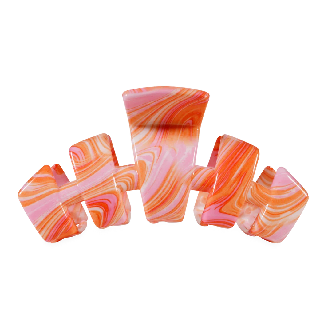 Teleties Summer Hair Clips - Large Womens Hair Accessory Teleties Just Keep Swimming 