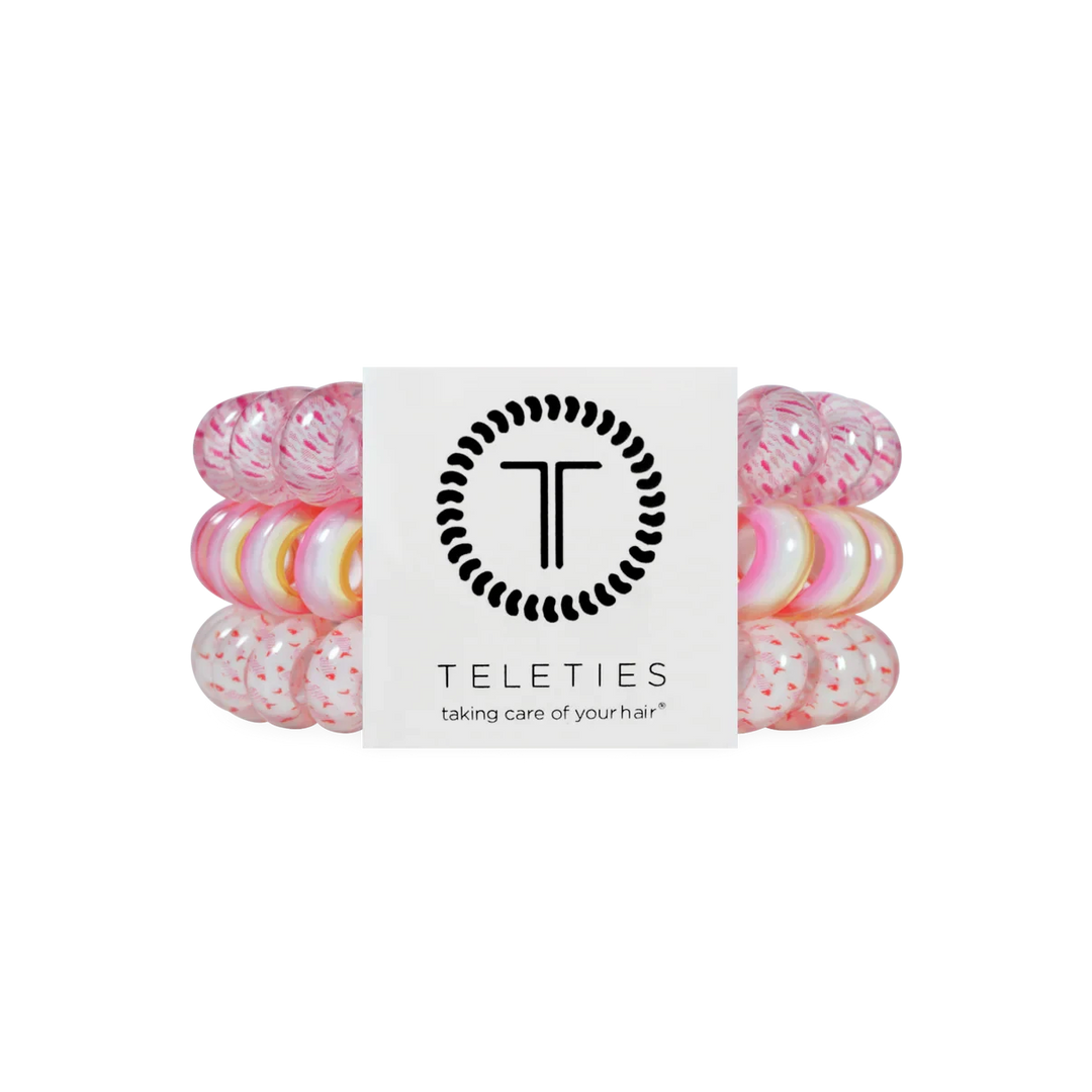 Teleties Summer Hair Ties - Large Womens Hair Accessory Teleties Just Keep Swimming 