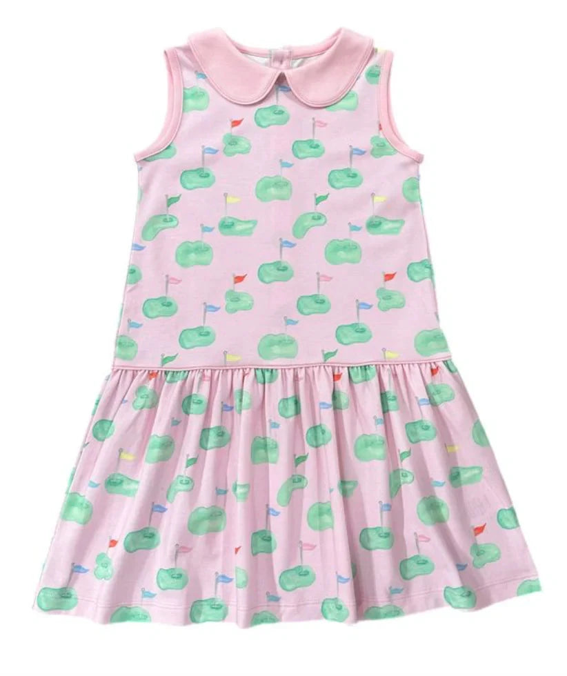 Tenley Dress - PUTT-er Up Girl Dress James and Lottie 