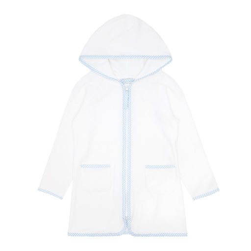 Terry Hooded Coverup - White Boy Bathing Suit Minnow 