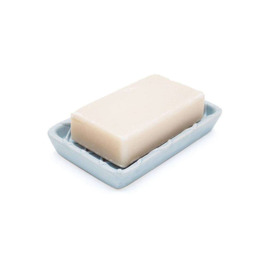 Textured Soap Dish - Blue Soap Dish 8 Oak Lane 