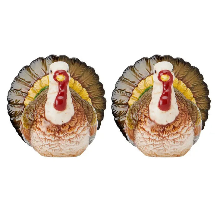 Thanksgiving Traditions Salt & Pepper Salt and Pepper Fitz and Floyd 