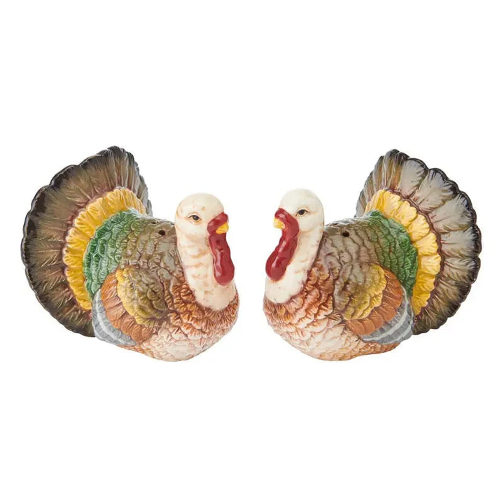 Thanksgiving Traditions Salt & Pepper Salt and Pepper Fitz and Floyd 