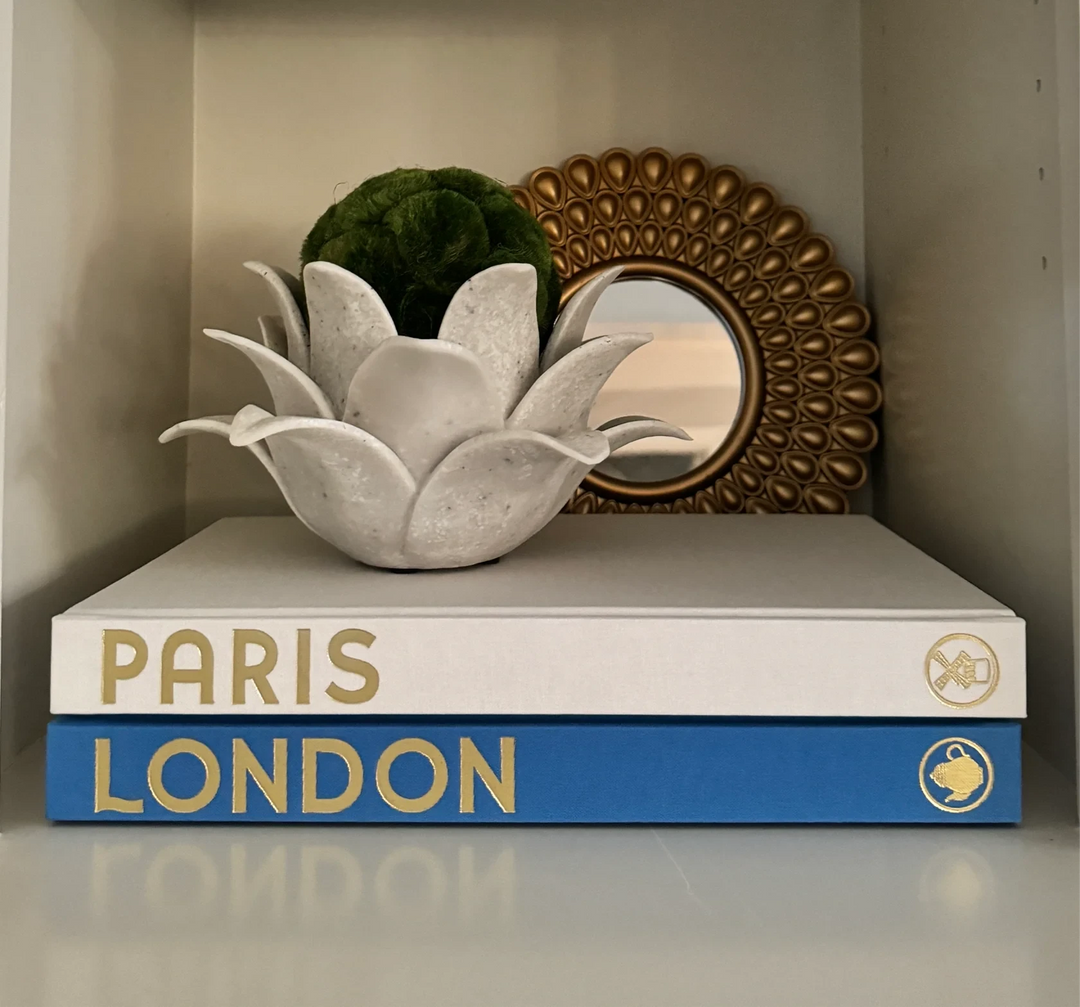 The Blank Book - London - Blueberry Coffee Table Book Pastel Proper 