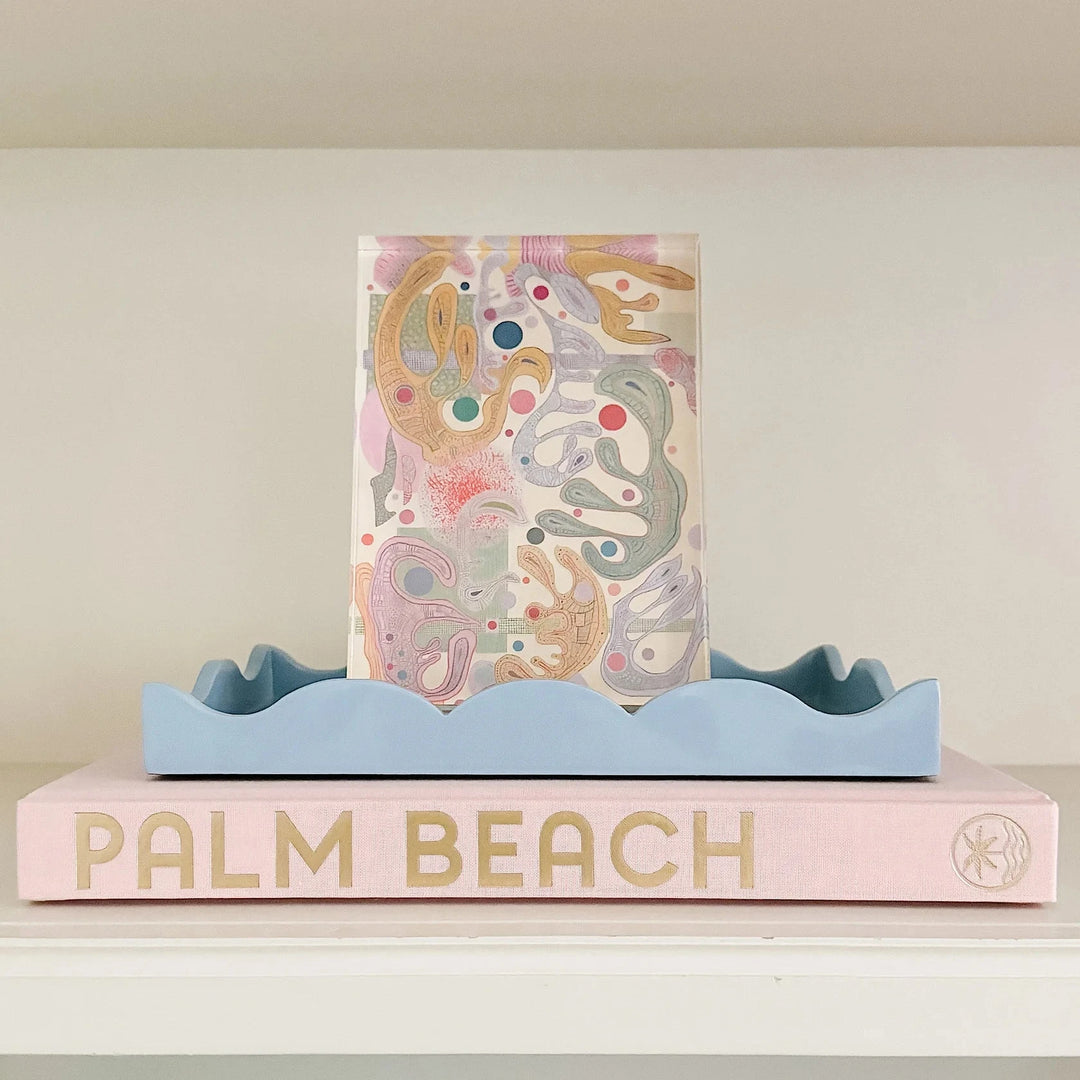 The Blank Book - Palm Beach - Blue Skies Coffee Table Book Pastel Proper 