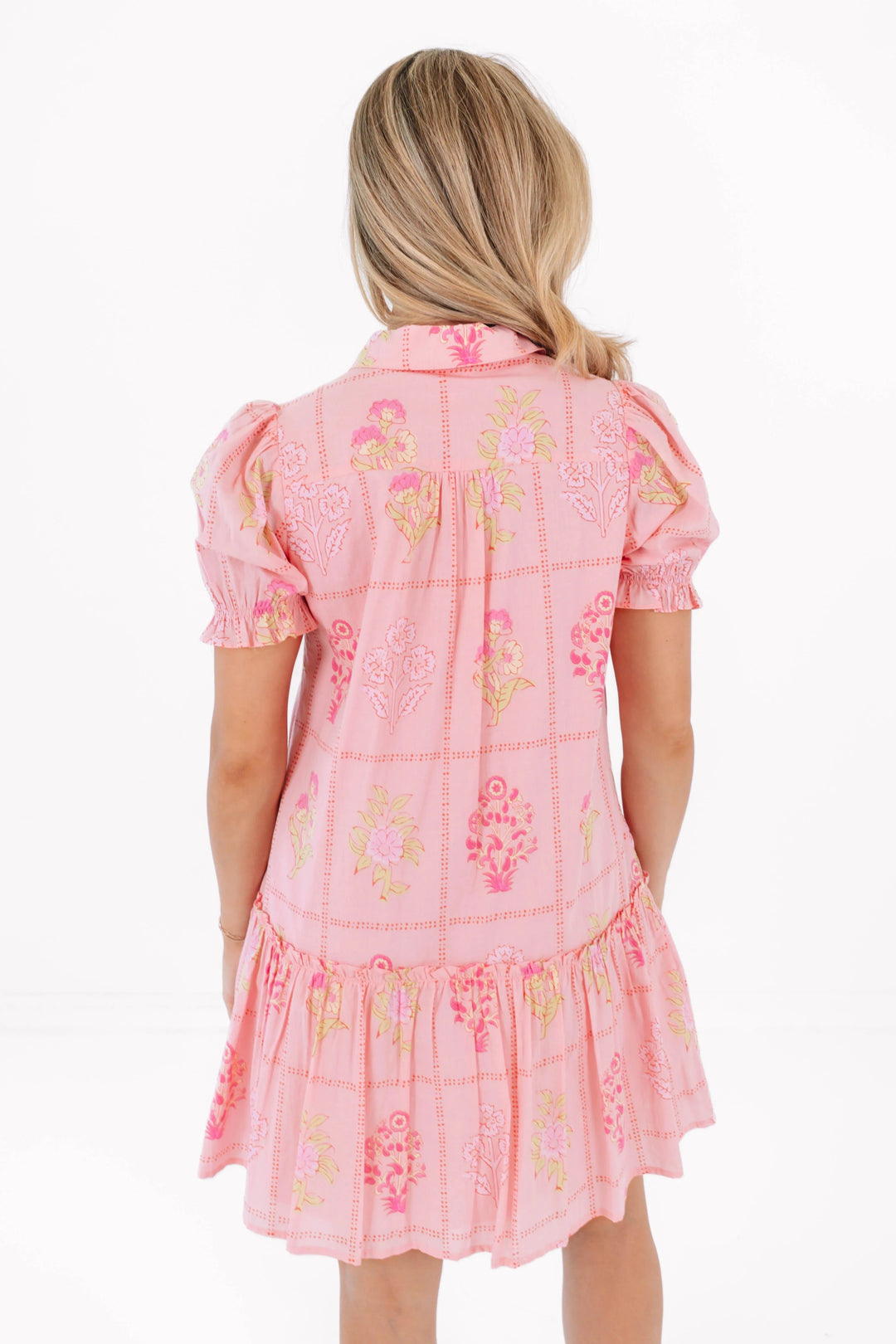 The Emery Collared Button Up Dress Womens Dress J Marie Collections 