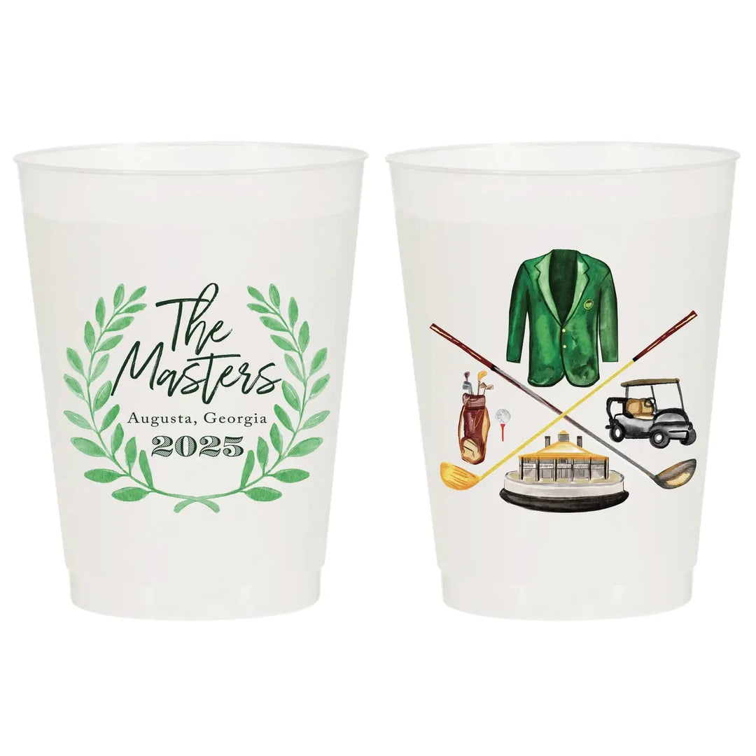 The Masters 2025 Collage Golf Shatterproof Cups Shatterproof Cups Sip Hip Hooray 