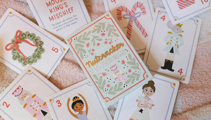 The Nutcracker Christmas Go Fish Card Game Playing Cards Pippi Post 