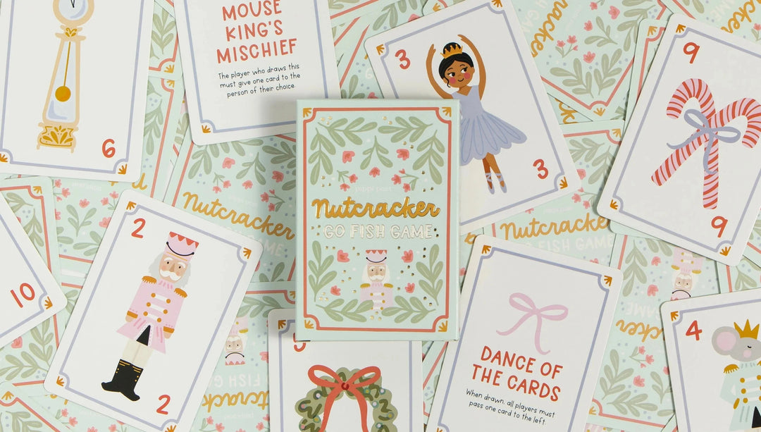 The Nutcracker Christmas Go Fish Card Game Playing Cards Pippi Post 