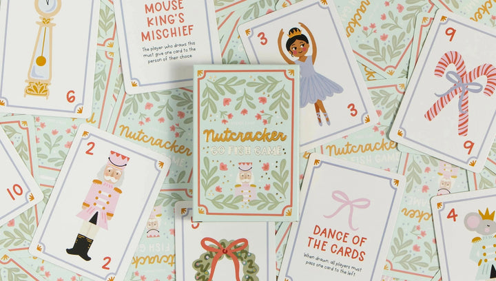 The Nutcracker Christmas Go Fish Card Game Playing Cards Pippi Post 