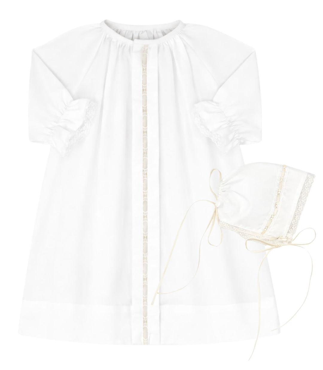 The Original Daygown Set - Ecru Baby Gown Lullaby Set 