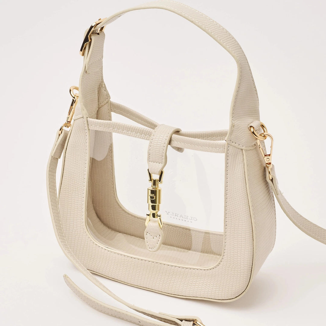 The Paige Ivory Stadium Bag Purse Clearly Handbags 