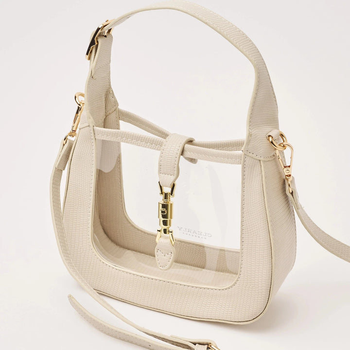 The Paige Ivory Stadium Bag Purse Clearly Handbags 