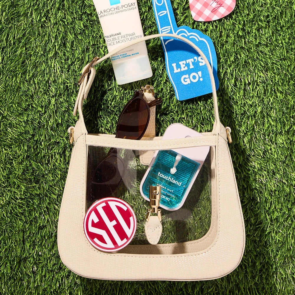 The Paige Ivory Stadium Bag Purse Clearly Handbags 