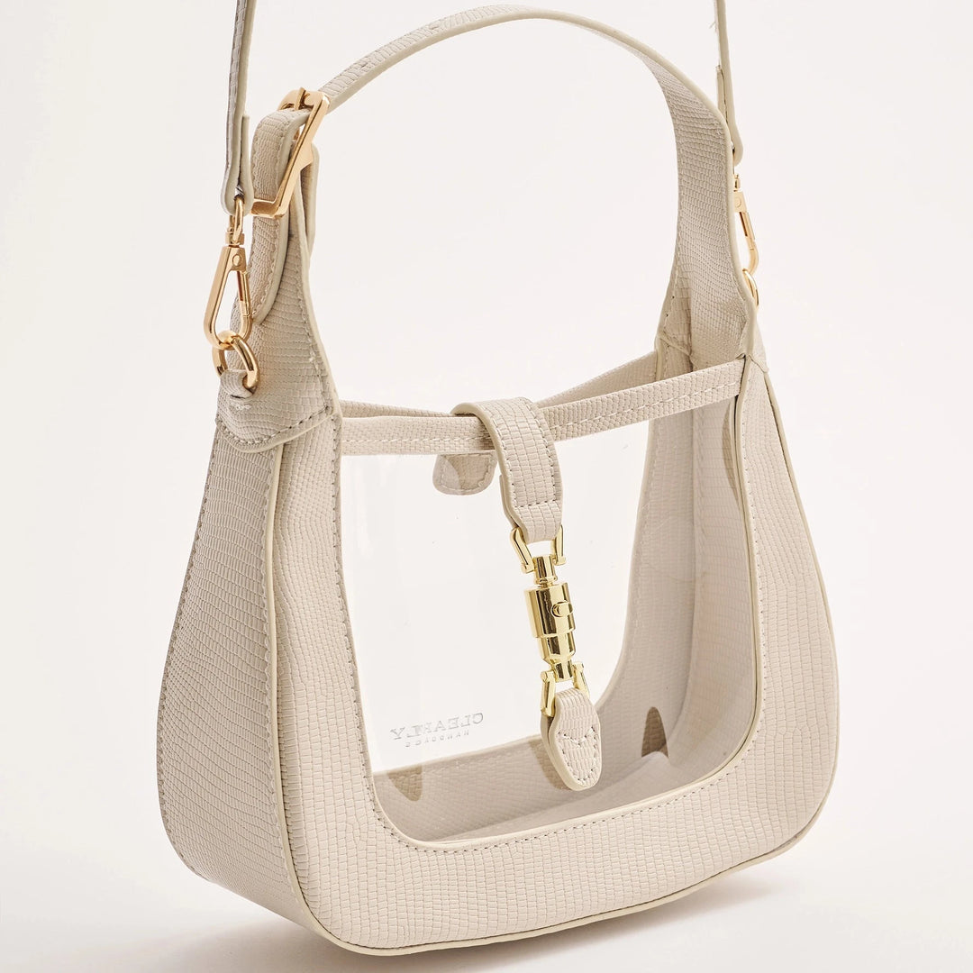 The Paige Ivory Stadium Bag Purse Clearly Handbags 