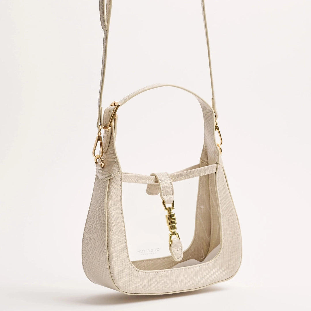 The Paige Ivory Stadium Bag Purse Clearly Handbags 