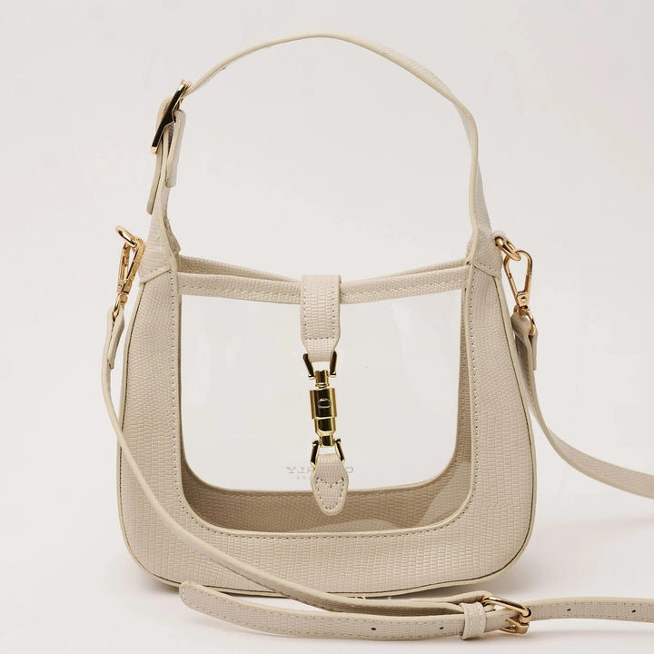 The Paige Ivory Stadium Bag Purse Clearly Handbags 