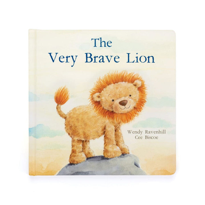 The Very Brave Lion Book Book JellyCat 