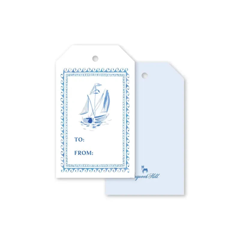 Three Ships Sail Gift Tags Gift Tags & Labels Dogwood Hill 