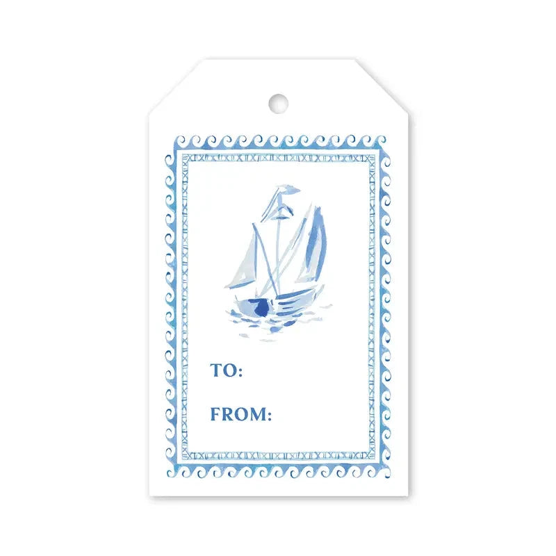 Three Ships Sail Gift Tags Gift Tags & Labels Dogwood Hill 
