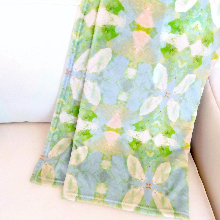 Throw Blanket - Elephant Falls Blanket Laura Park Design 