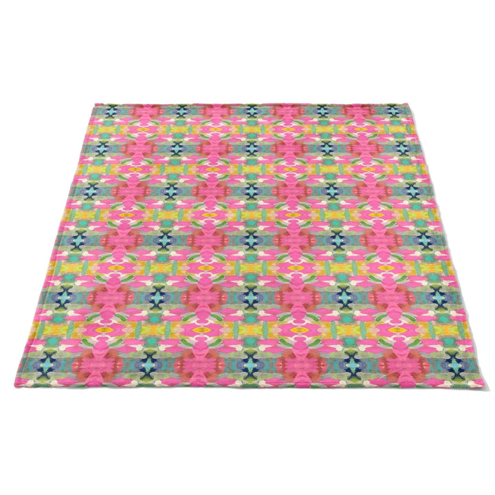 Throw Blanket - Pink Paradise Blanket Laura Park Design 