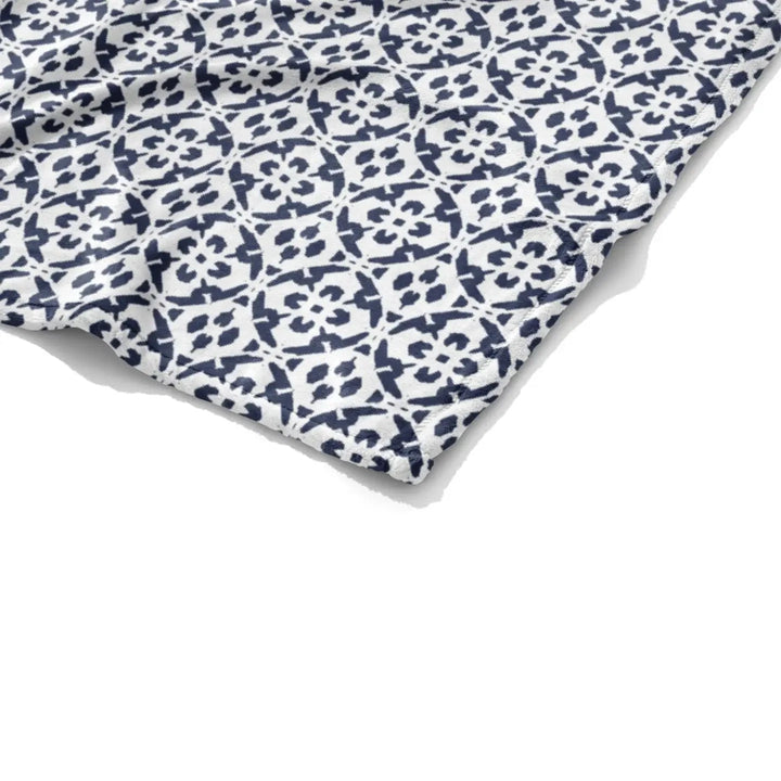 Throw Blanket - Porto Tiles Blanket Laura Park Design 
