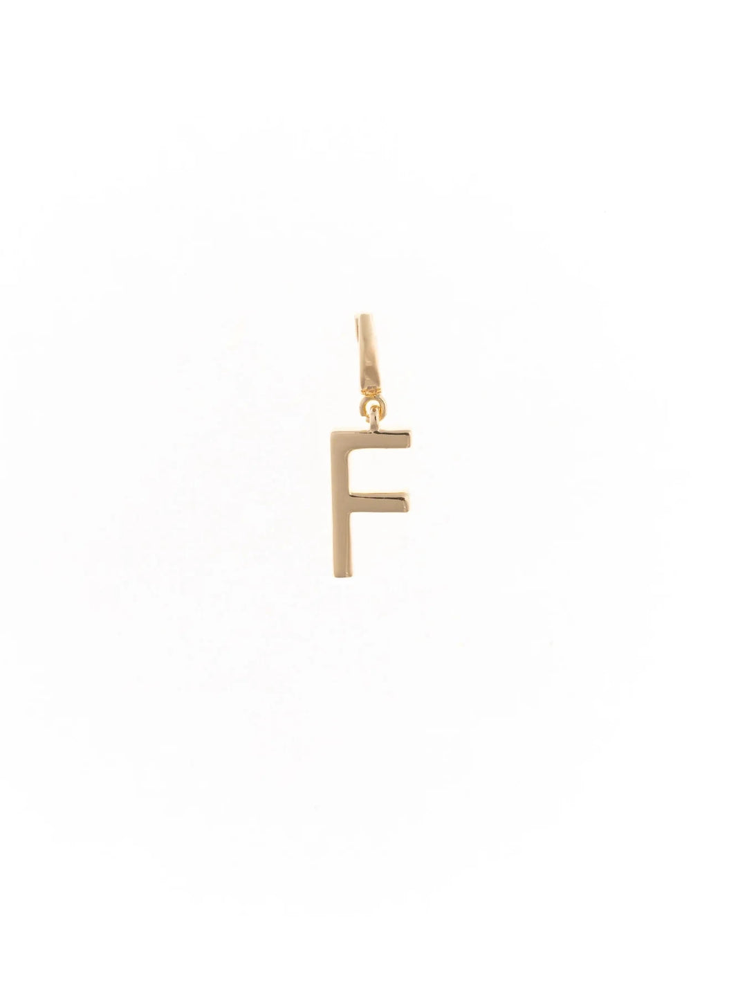 Tia Gold Initial Charm Necklace Charm Michelle McDowell F 