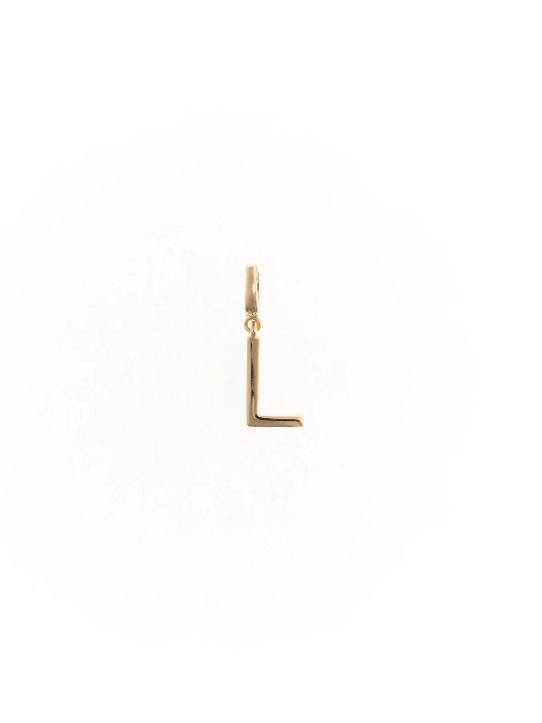 Tia Gold Initial Charm Necklace Charm Michelle McDowell L 