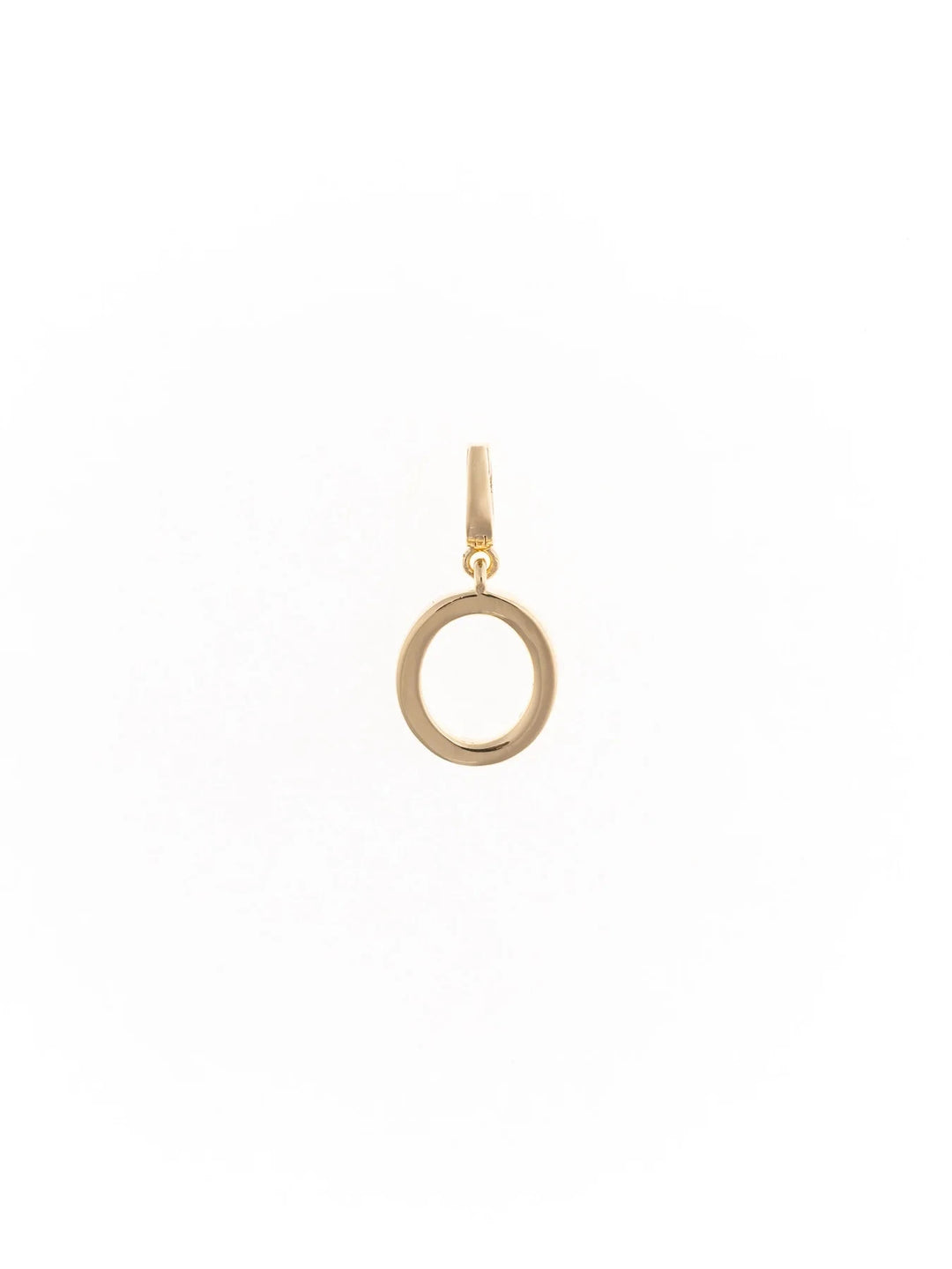 Tia Gold Initial Charm Necklace Charm Michelle McDowell O 