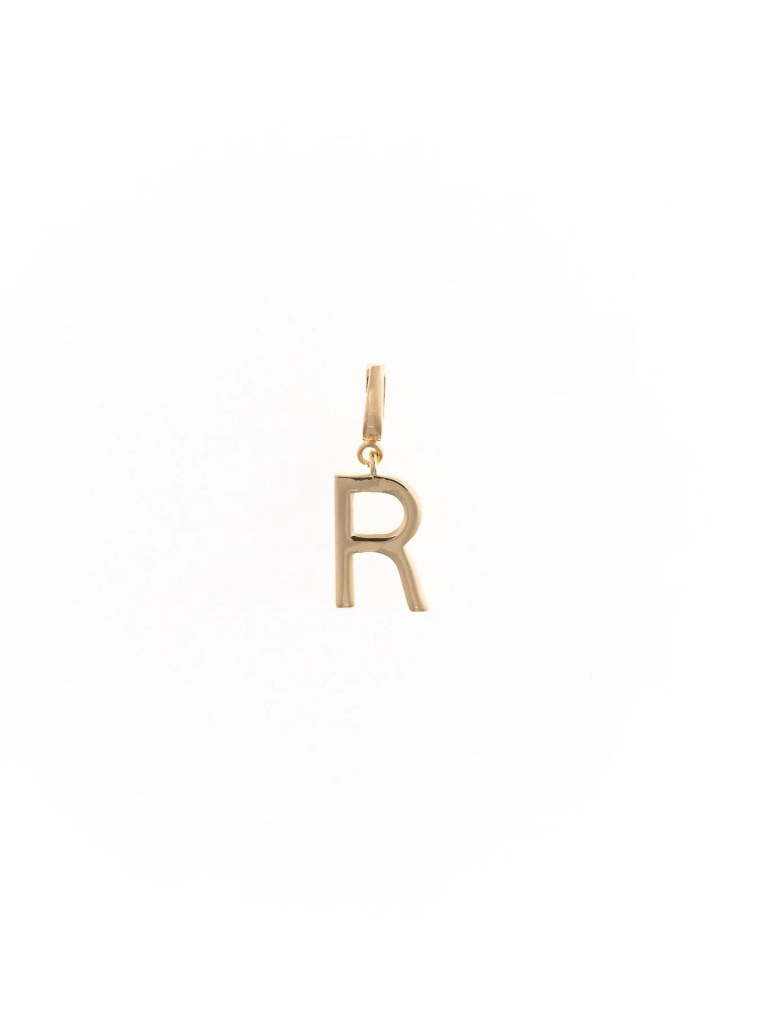 Tia Gold Initial Charm Necklace Charm Michelle McDowell R 