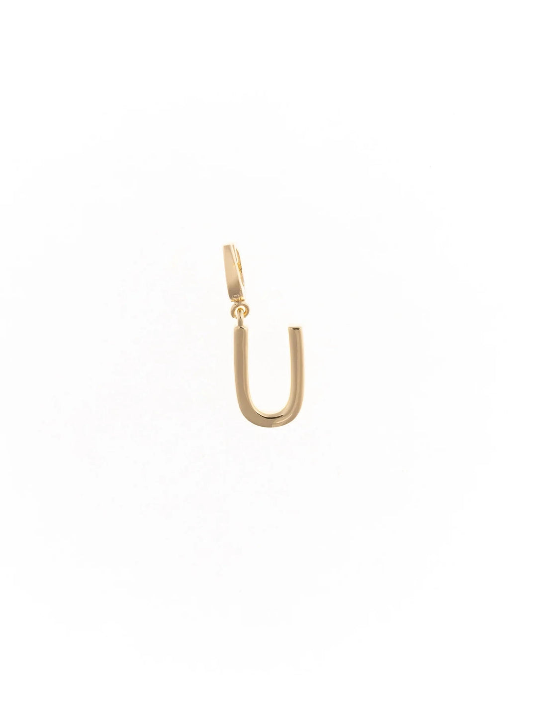 Tia Gold Initial Charm Necklace Charm Michelle McDowell U 
